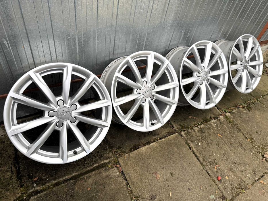 4x Felgi alufelgi aluminiowe alusy 18" 5x112 ori. Audi