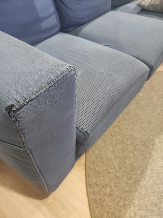 Sofá usado para desocupar