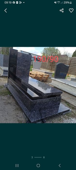 Nagrobki granitowe