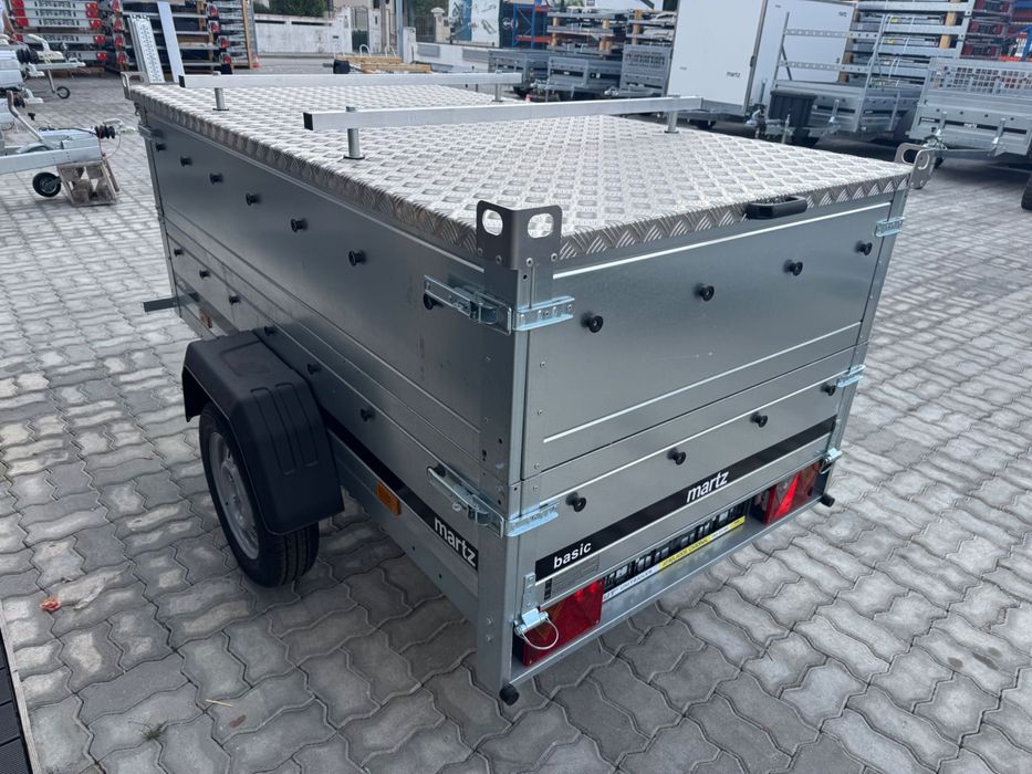 Atrelado MARTZ Basic 200 + kit de taipal duplo + Tampa de alumínio