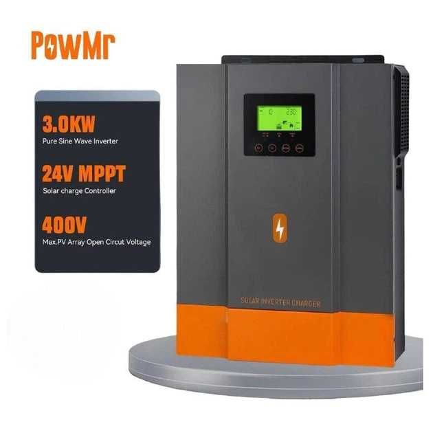 Гібридний сонячний інвертор PowMr POW-HVM 3.2kWT-24V-N