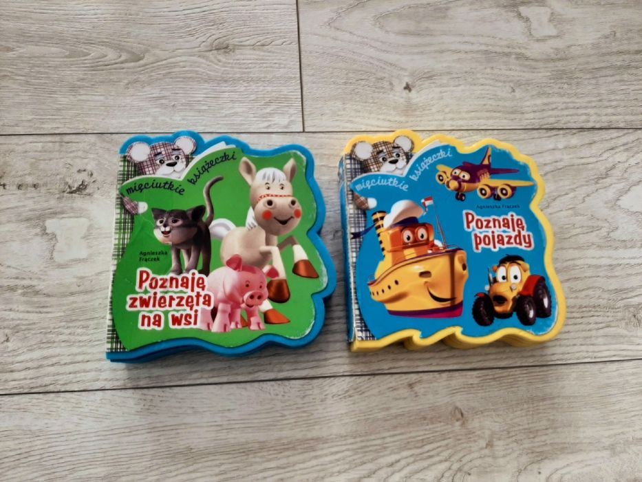 1 piankowa książeczka dla malucha o zwięrzętach