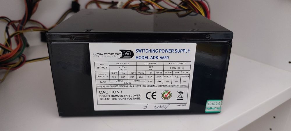 Fontes de alimentação computador