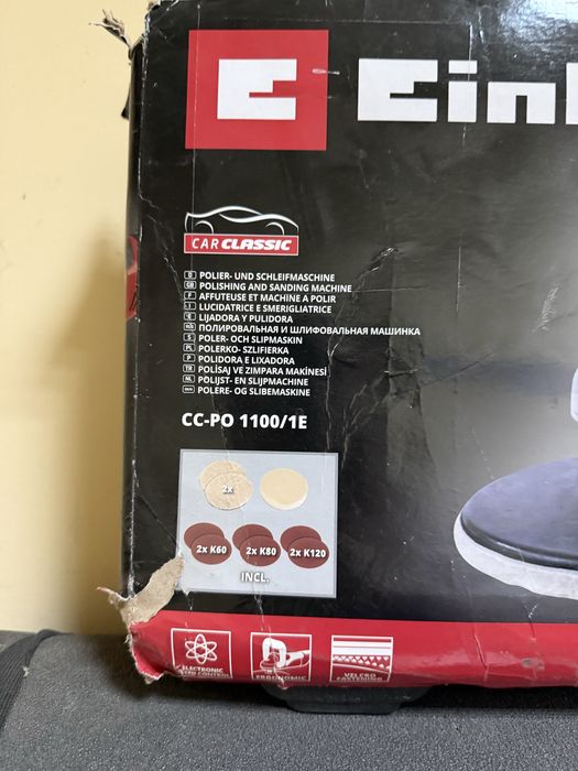 Полірувальна машина Einhell CC-PO 1100/1E