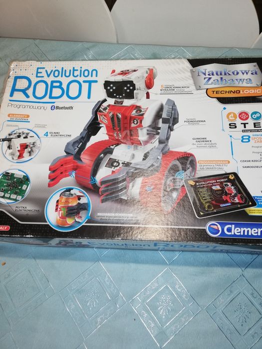 Robot evolution clementoni Ewe programowanie
