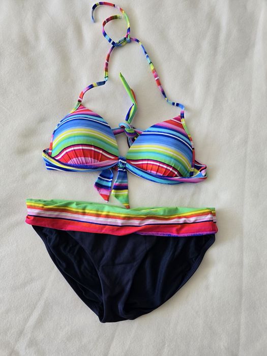 Bikini kolorowe 38 M Cup A