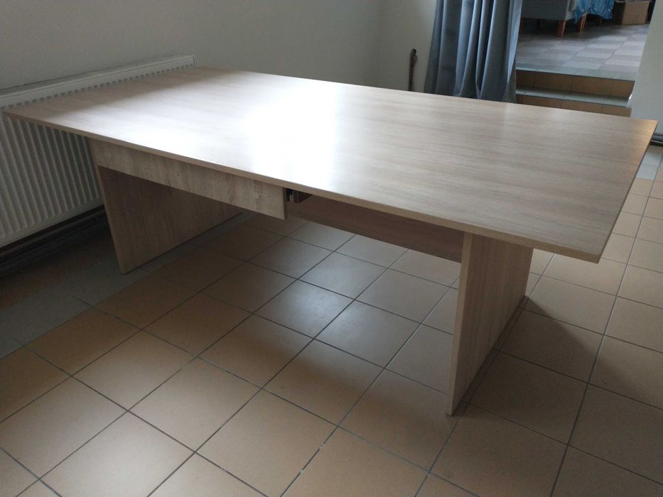 Duże biurko  z szufladą 220/110cm