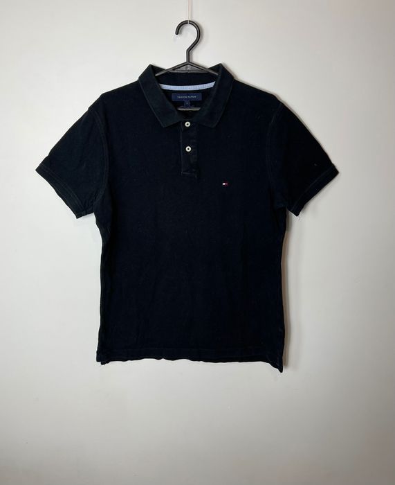 Polo Koszulka Tommy Hilfiger czarna