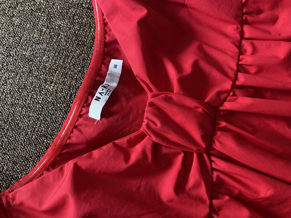 Маленькое красное платье размер коктейльное платье короткое 36