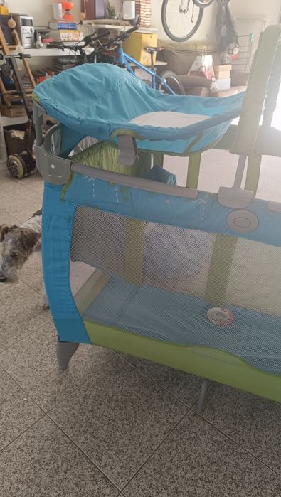 Cama de viagem Graco com 2 níveis de altura + muda fraldas