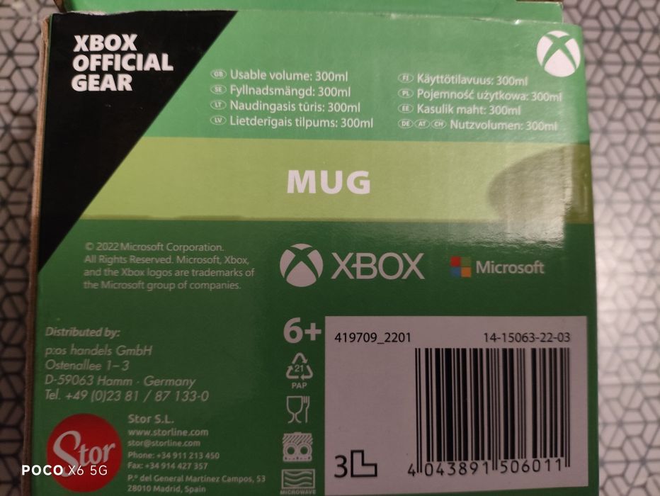 Kubek Xbox mug nowy limitowana seria