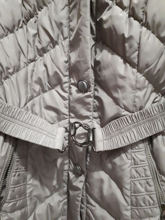 Kurtka symonder wypelnienie puch plaszcz zimowy