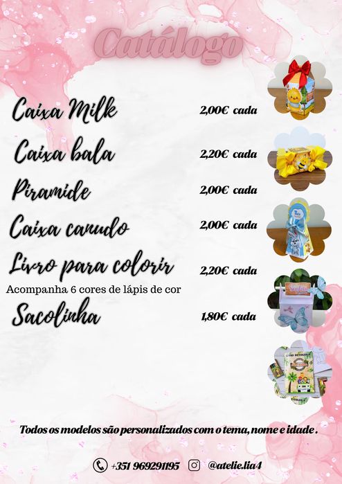Decoração personalizada