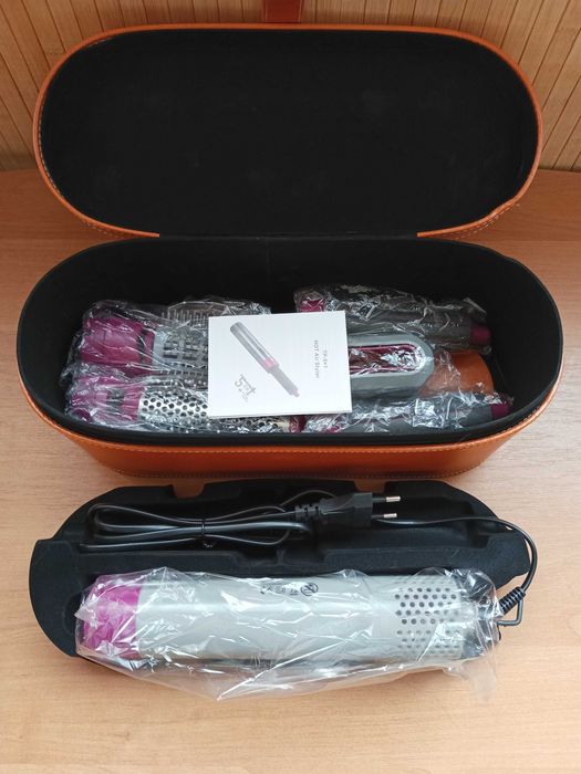 Стайлер для волос 5 в 1 + Кеи?с чехол Hair Brush