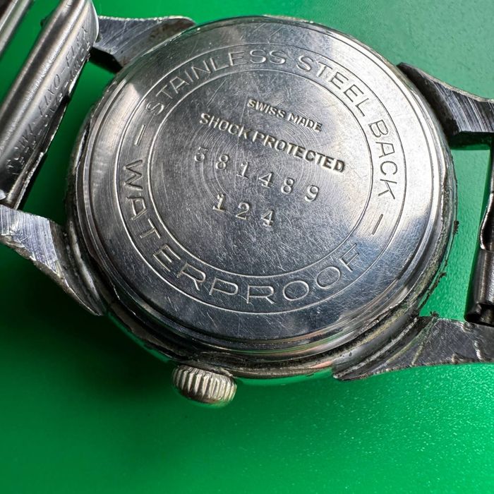 Zegarek Breitling Mechaniczny 17 Jewels Lata 40-50 te Swiss