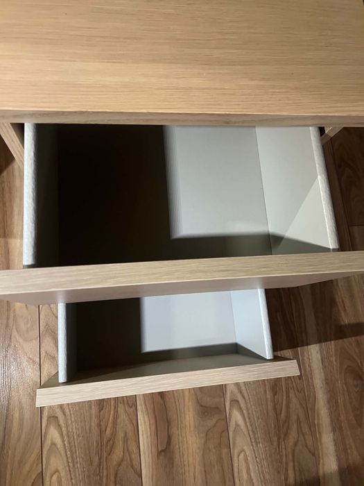 Łóżko 90x200cm Model MALM IKEA + szafka nocna