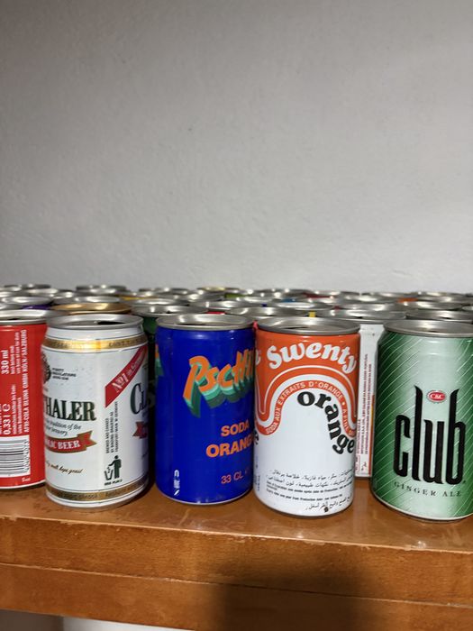 Latas antigas