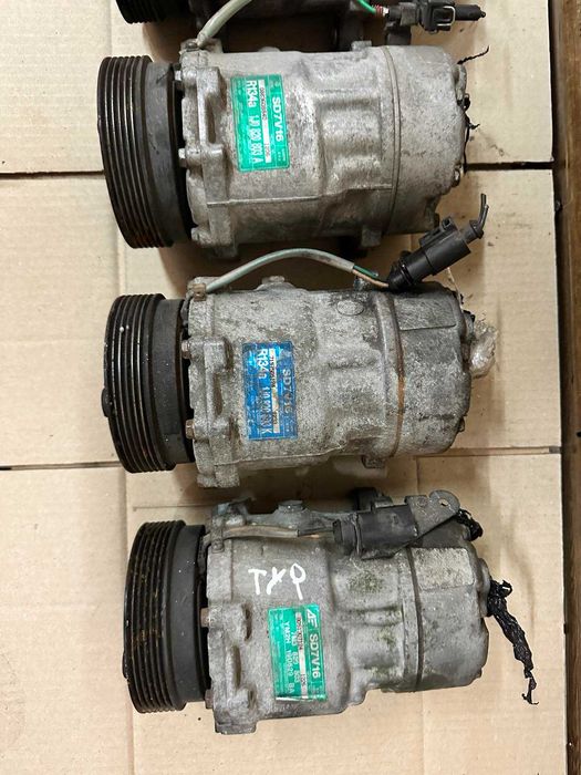 Компрессор кондиционера Гольф 4 Бора Поло Ауди Шкода октавия тур