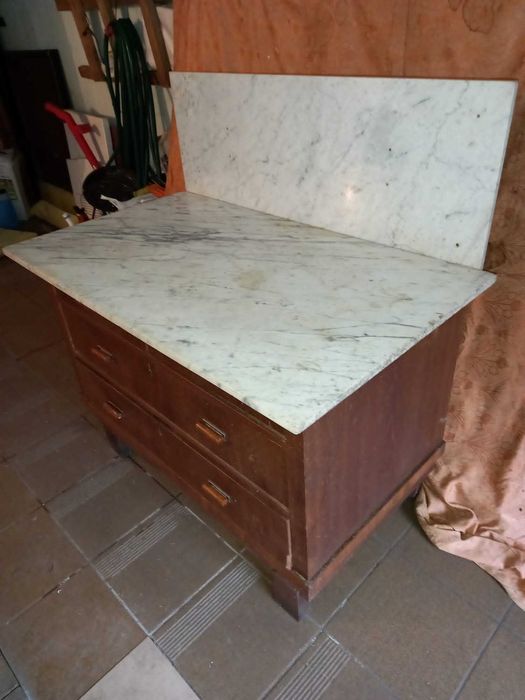 komoda marmurowy blat XIX wiek stara