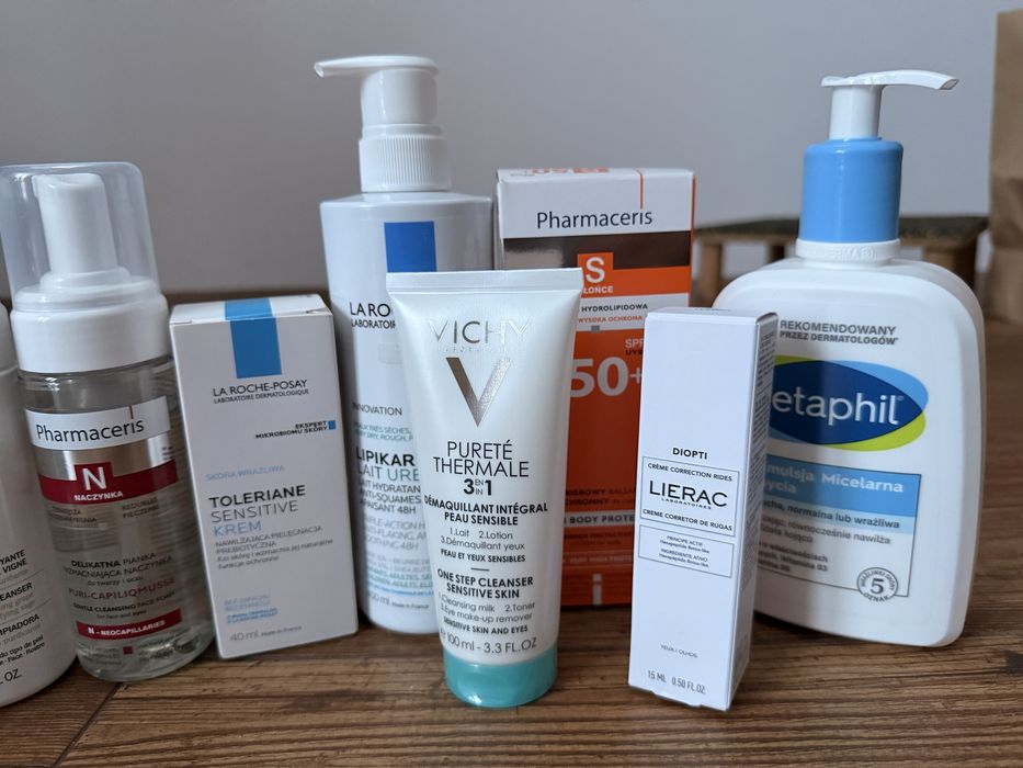 Duży zestaw dermokosmetyków