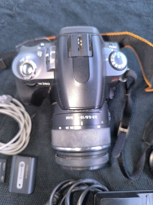 Máquina fotográfica Sony reflex