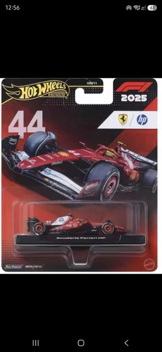 Hotwheels fórmula 1- Ferrari