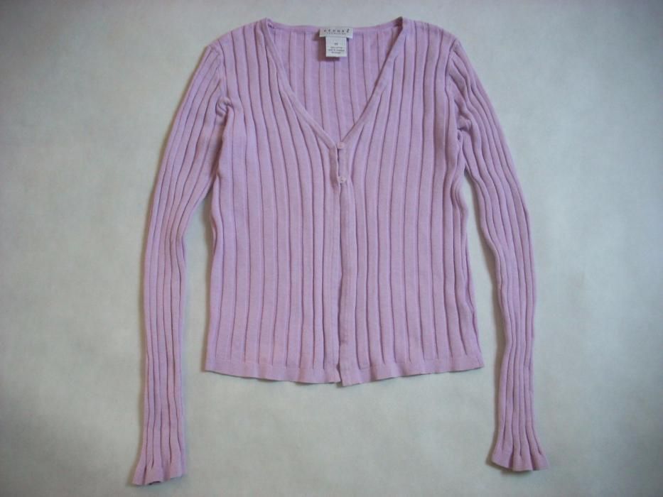 Hennes Sweterek Zapinany cotton 36 S
