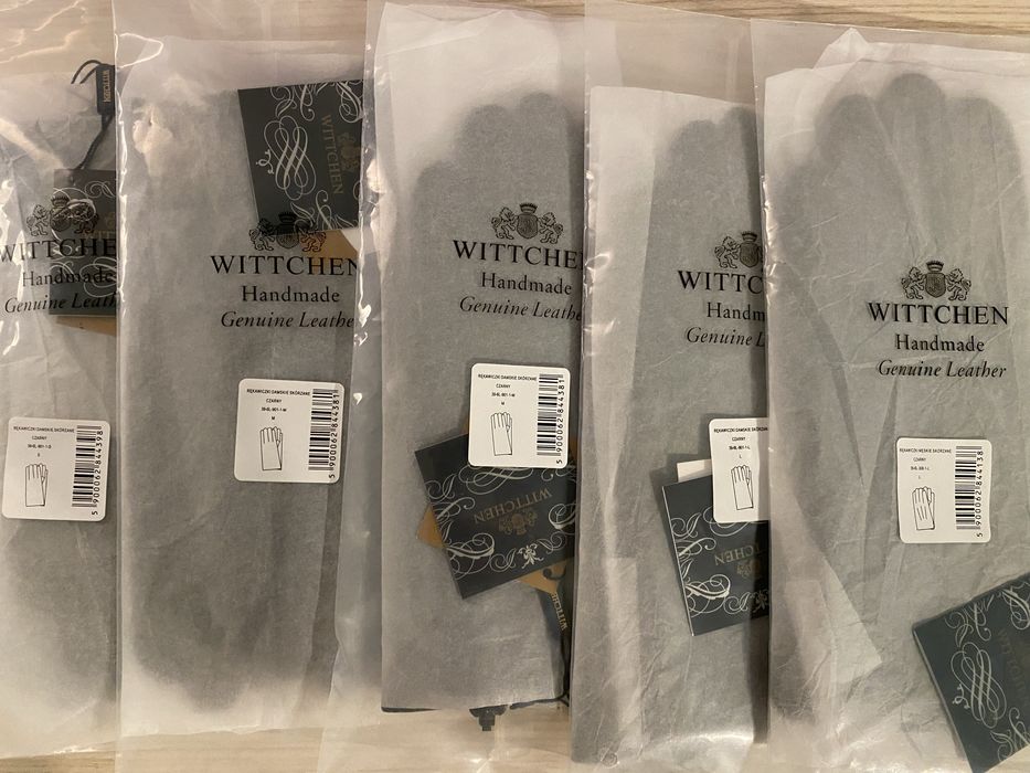 Жіночі шкіряні рукавички WITTCHEN розмір S, M, L
