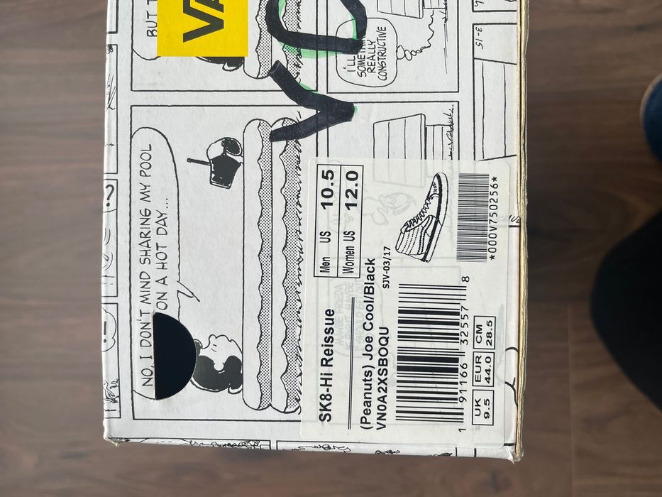 Vans Snoopy Peanuts em 44