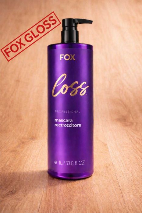 Keratyna FOX GLOSS 1000ml Кeratinowe Prostowanie
