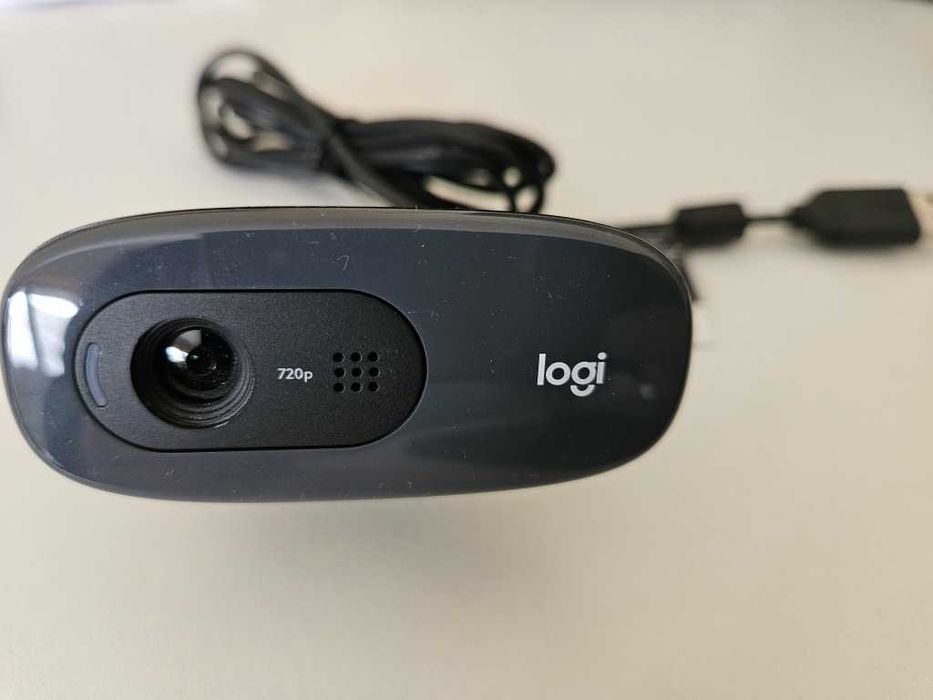 Webcam Logitech C270 - em bom estado