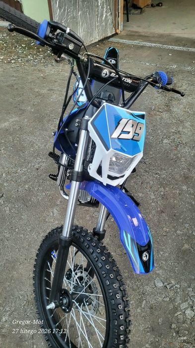 Nowe markowe crossy Barton 125cc 250cc z lampą raty rozrusznik kola 17