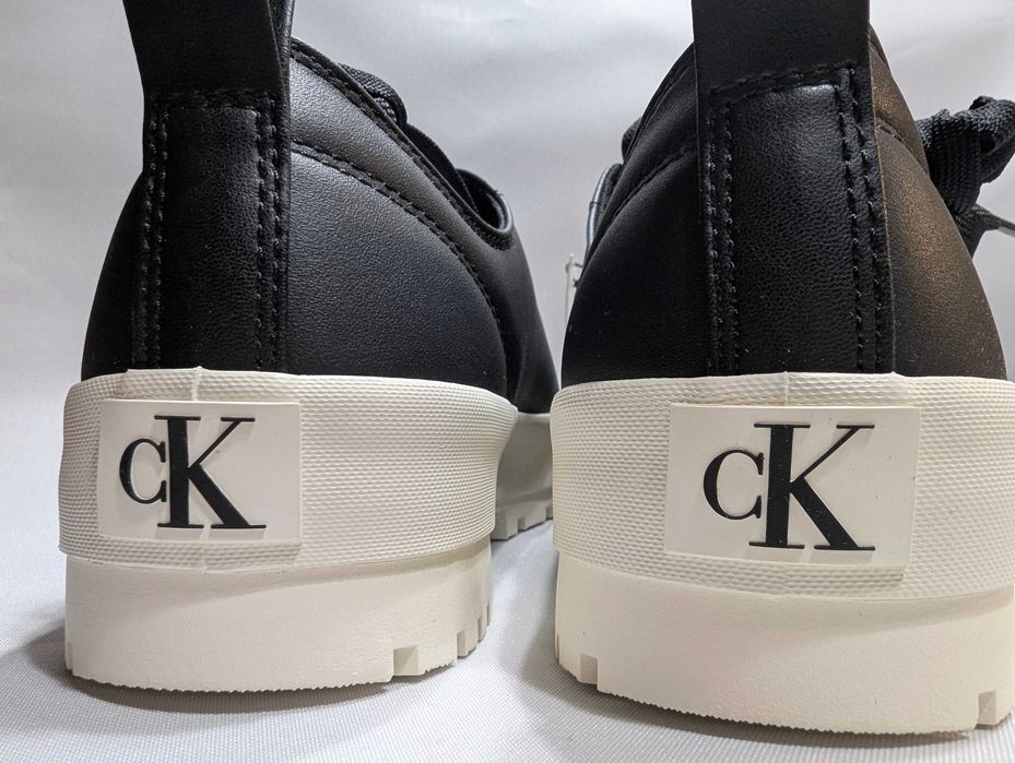 Nowe damskie skórzane buty calvin klein rozmiar 40