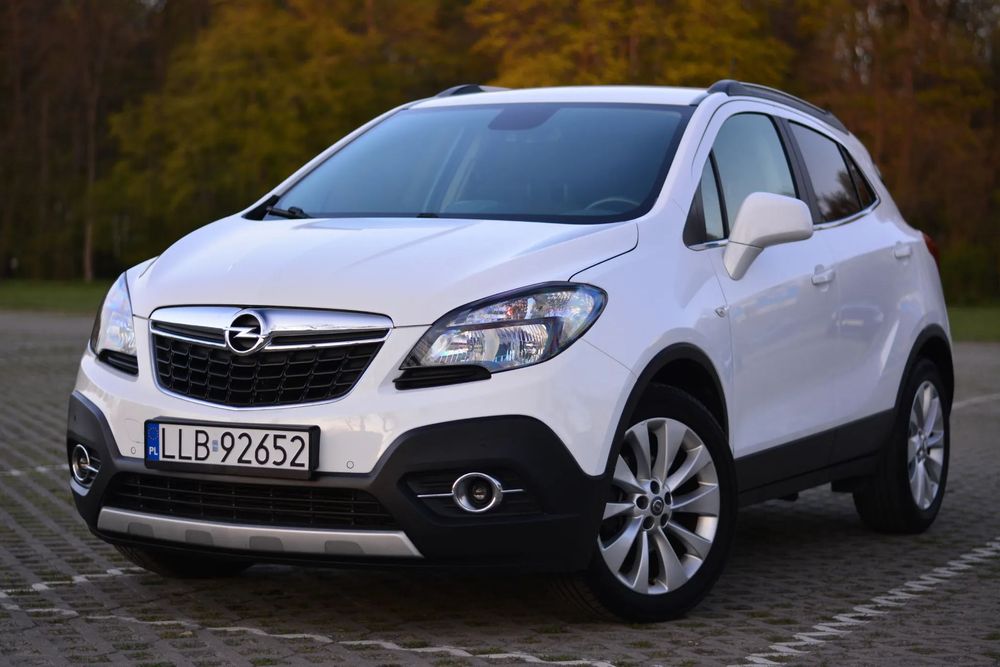 Opel Mokka Bezwypadkowy*Półskóra*Czujniki Przód Tył*Kamera Cof.*Super Stan