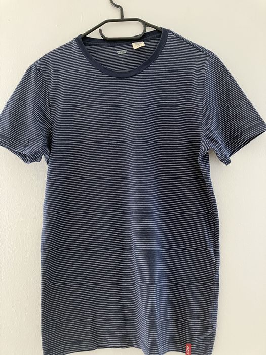 Granatowa koszulka w paski Levi’s rozmiar S