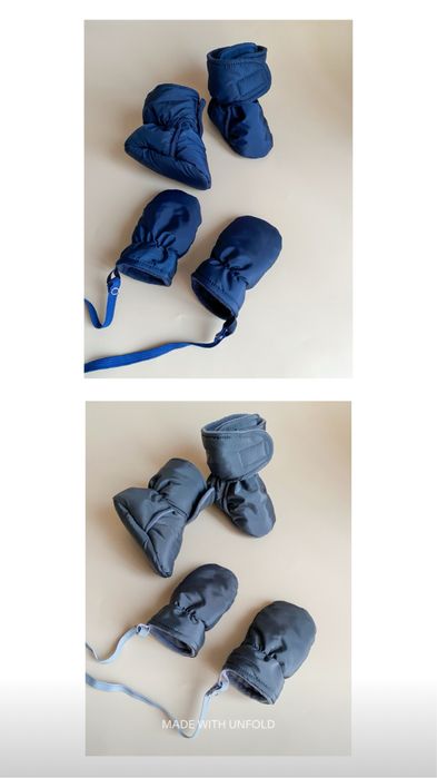 Комплект зимовий ( чобітки + рукавички)