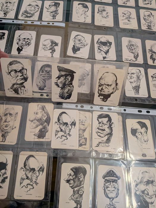 Calendários de coleção caricaturas