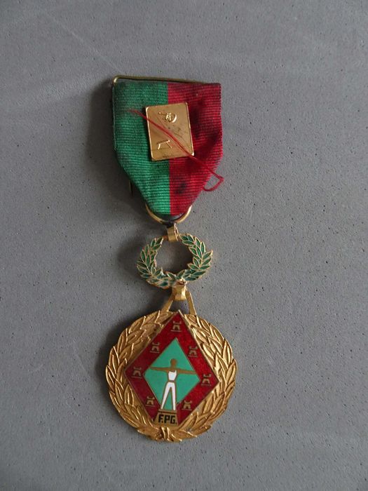 Medalha F.P.G. Federação Portuguesa de Ginástica