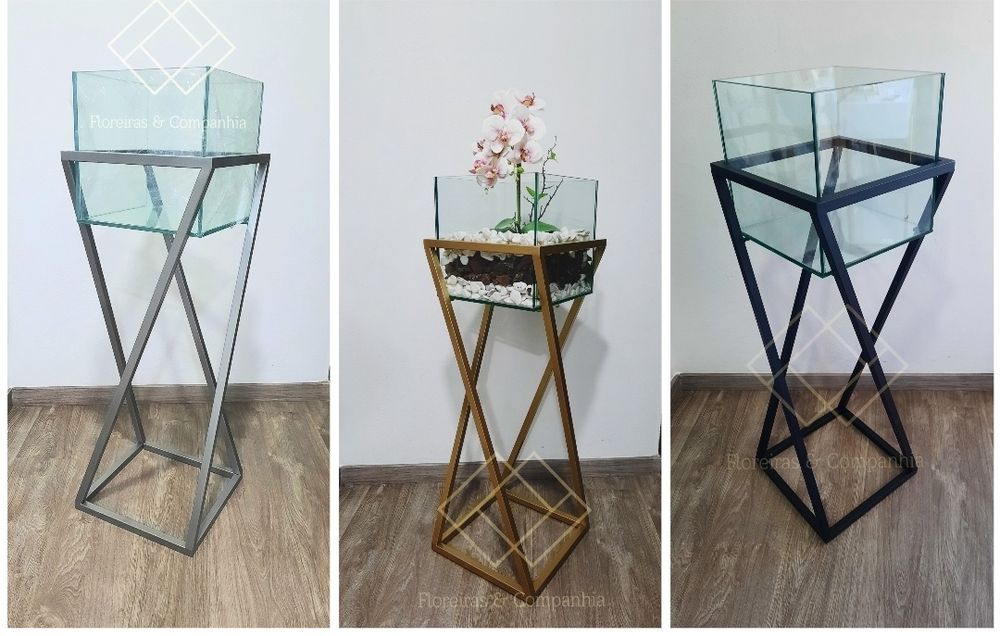 Floreiras e decoração