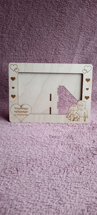 Dzień babci i dziadka, personalizacja, drewno, ramka, inne