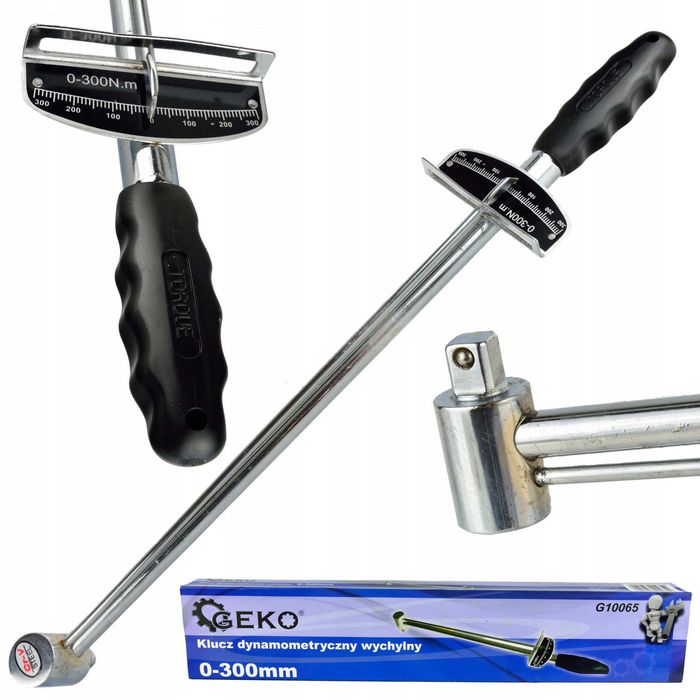 Динамометрические ключи GEKO G10063-G10065-G10066-Falcon F07015-F07201