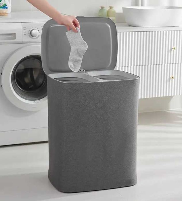 Преміум кошик для білизни Homeplus TOTA 50л 90л, корзина для белья