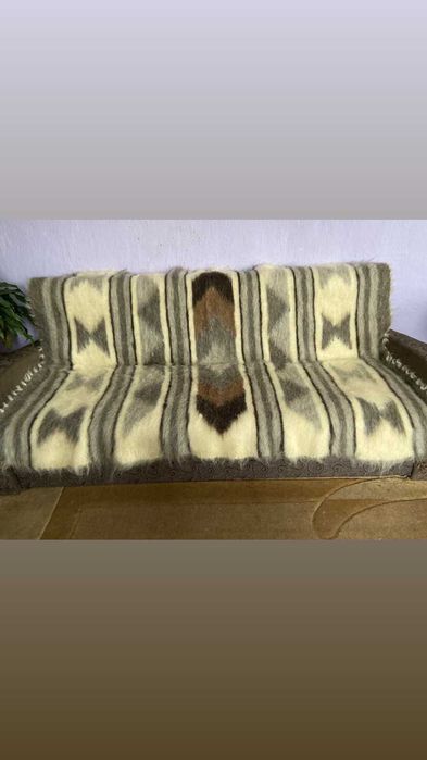 Ліжник з овечої шерсті ручна робота, 100% овечої шерсті