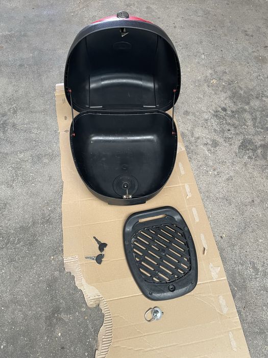 Top case para moto