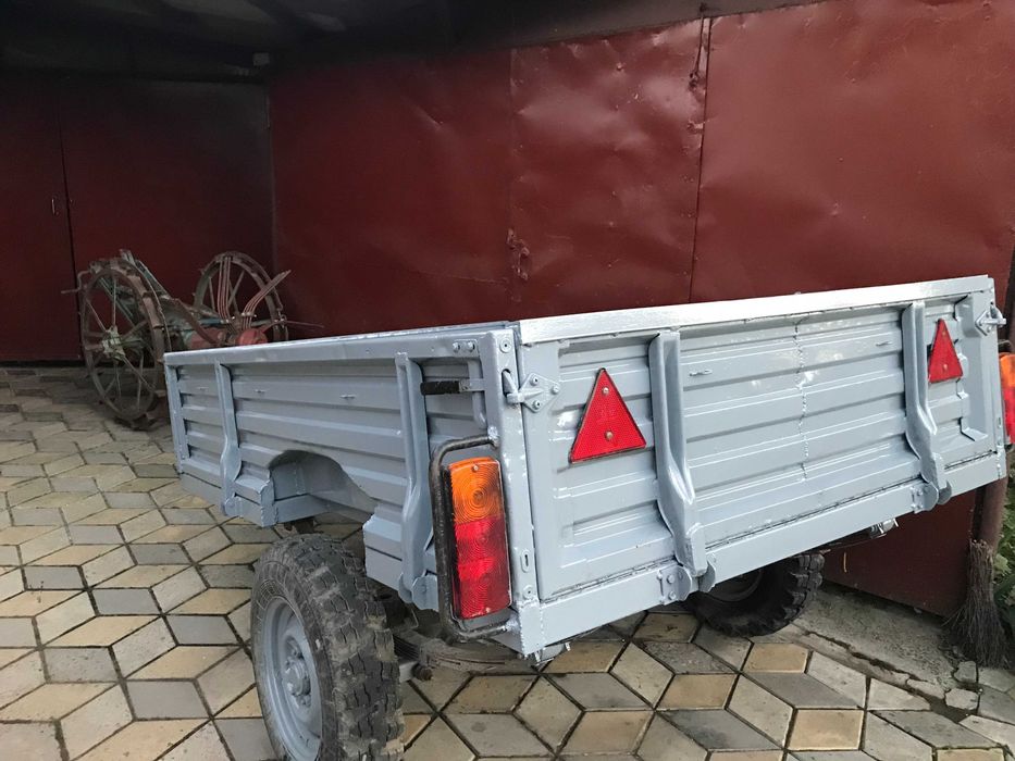 Причіп до мінітрактора