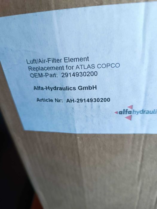 Filtro de ar para Atlas Copco