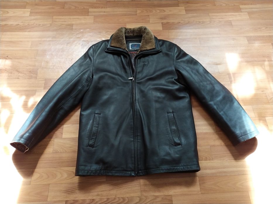 Мужская кожаная куртка