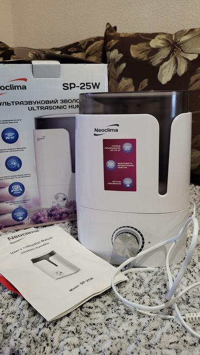 Зволожувач повітря, Neoclima, SP-25W, увлажнитель воздуха, ультразвуковой, 25 Вт