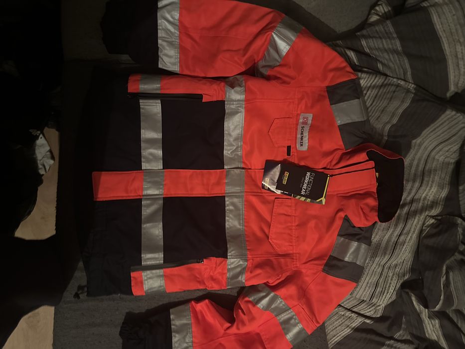 Kurtka robocza zimowa odblaskowa m