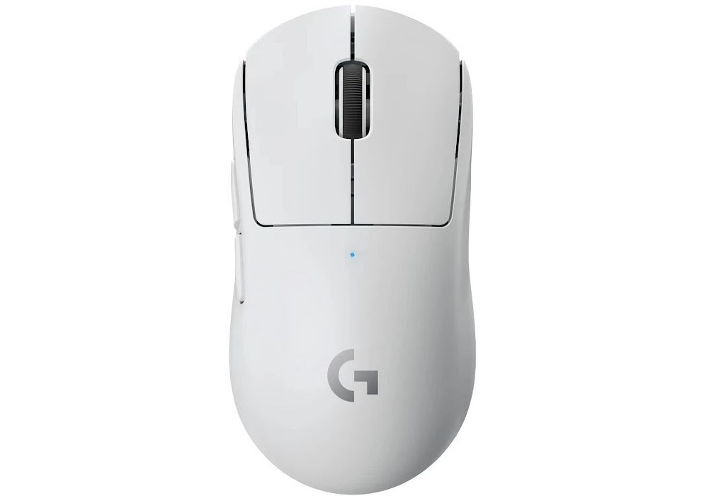 Бездротова ігрова оптична миша Logitech G PRO X SUPERLIGHT White - ультралегка конструкція менше 63 г, розроблена для кіберспорту, 25 600 DPI